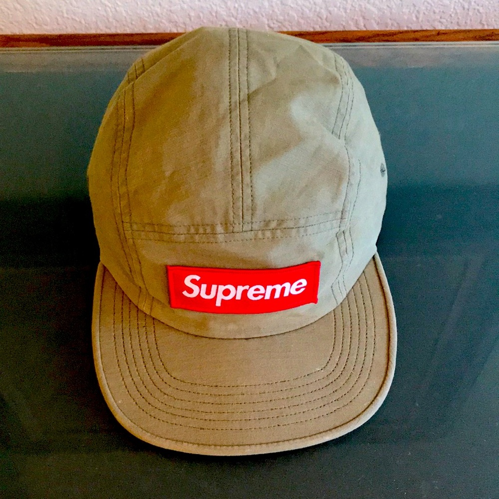 100% authentic men’s Supreme camp cap
